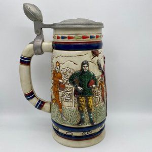 AVON 1983 Vintage Beer Stein - Football